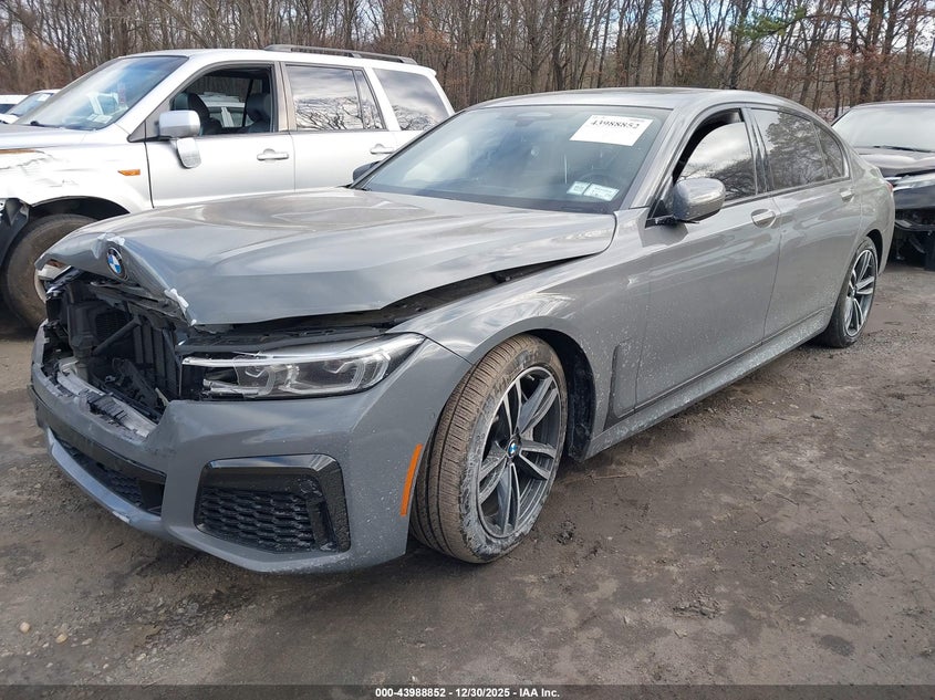 Vin: wba7u2c07lgj59780, lot: 44484560, bmw 750i xdrive 20202