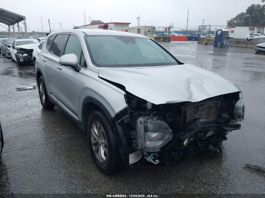 5NMS23AD8KH124705 2019 Hyundai Santa Fe Se auction photo 1
