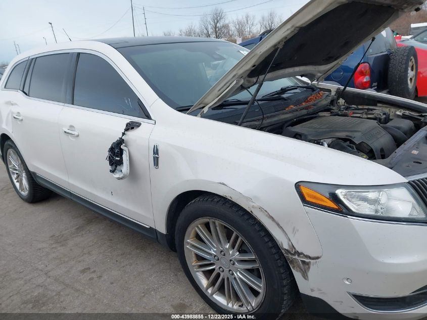 2014 Lincoln Mkt Ecoboost VIN: 2LMHJ5AT6EBL58795 Lot: 43988855