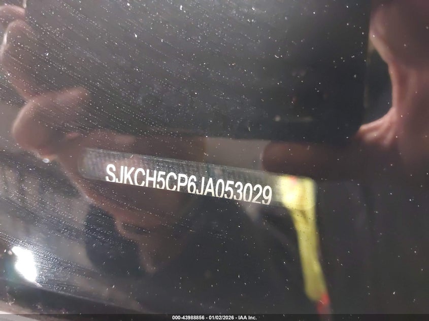 2018 Infiniti Qx30 Luxury VIN: SJKCH5CP6JA053029 Lot: 43988856