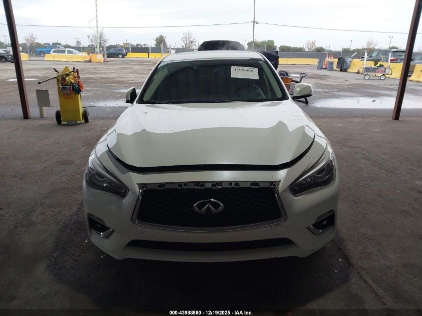 2018 Infiniti Q50 3.0T Luxe VIN: JN1EV7AP3JM357553 Lot: 43988860