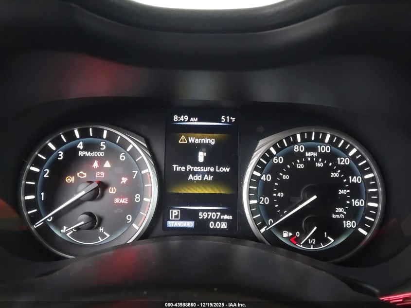 2018 Infiniti Q50 3.0T Luxe VIN: JN1EV7AP3JM357553 Lot: 43988860