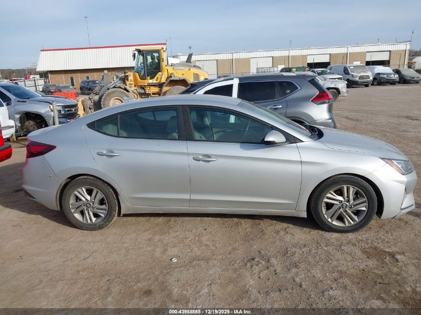 2019 Hyundai Elantra Sel VIN: 5NPD84LF6KH408221 Lot: 43988865