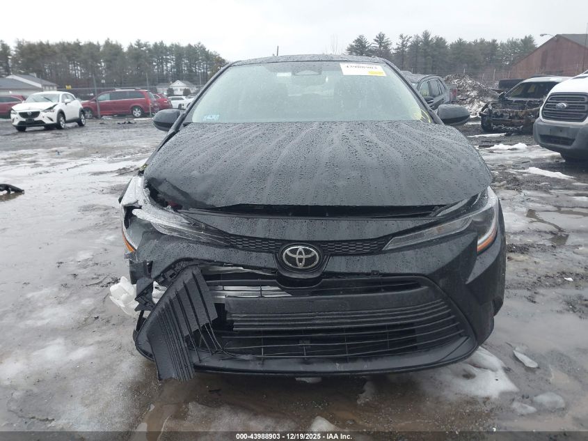 2025 Toyota Corolla Le VIN: 5YFB4MDE7SP303585 Lot: 43988903