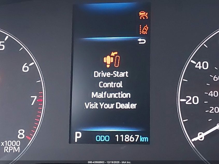 2025 Toyota Corolla Le VIN: 5YFB4MDE7SP303585 Lot: 43988903