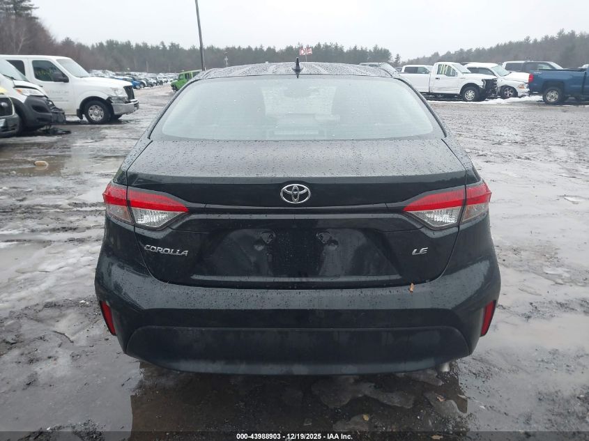 2025 Toyota Corolla Le VIN: 5YFB4MDE7SP303585 Lot: 43988903