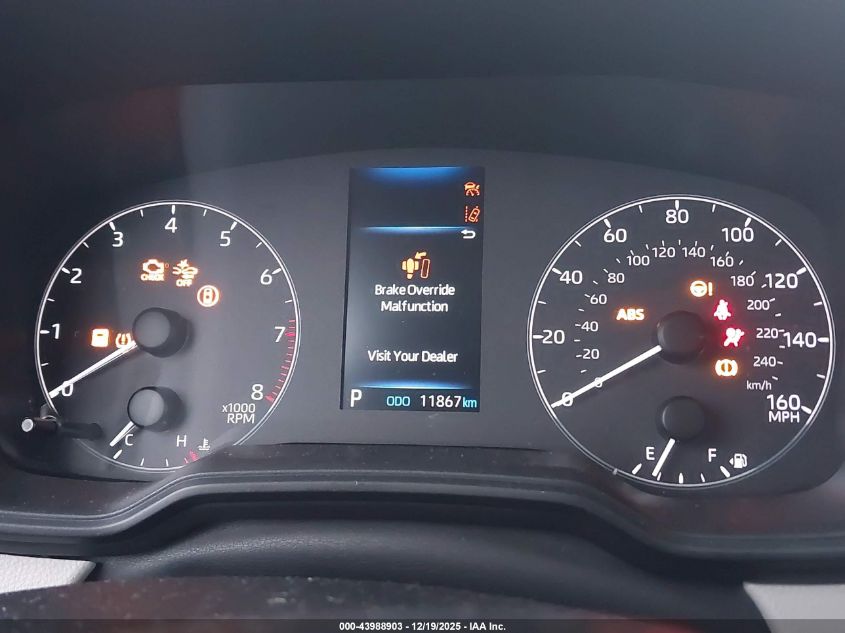 2025 Toyota Corolla Le VIN: 5YFB4MDE7SP303585 Lot: 43988903