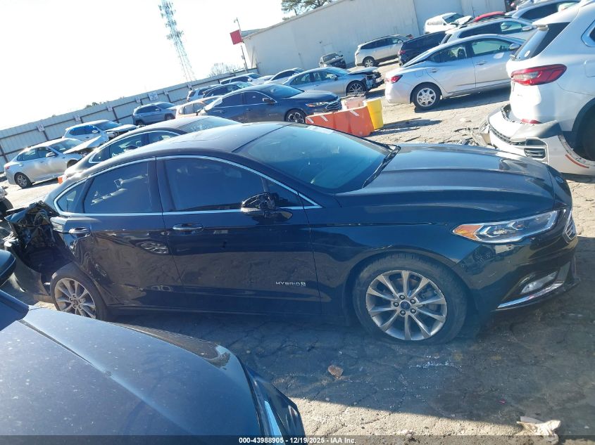 2017 Ford Fusion Hybrid Se VIN: 3FA6P0LU9HR159881 Lot: 43988905