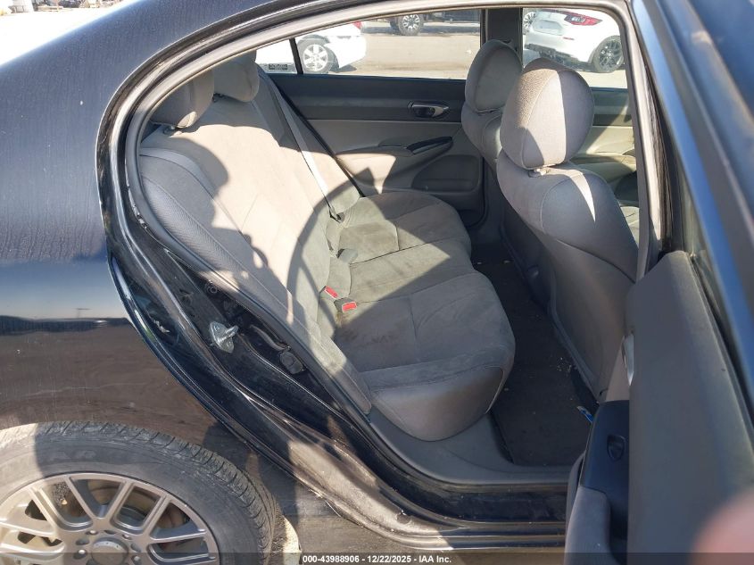 2008 Honda Civic Lx VIN: 2HGFA16588H327058 Lot: 43988906