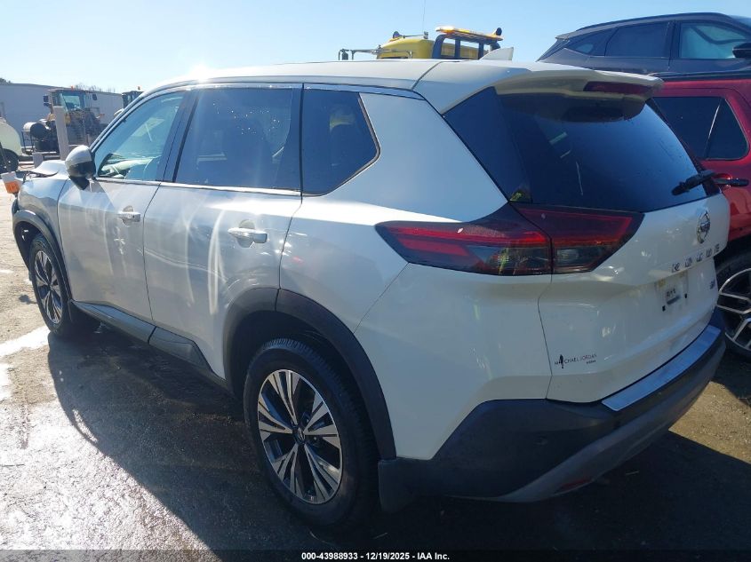 2021 Nissan Rogue Sv Fwd VIN: JN8AT3BA5MW009867 Lot: 43988933