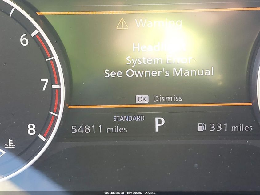 2021 Nissan Rogue Sv Fwd VIN: JN8AT3BA5MW009867 Lot: 43988933