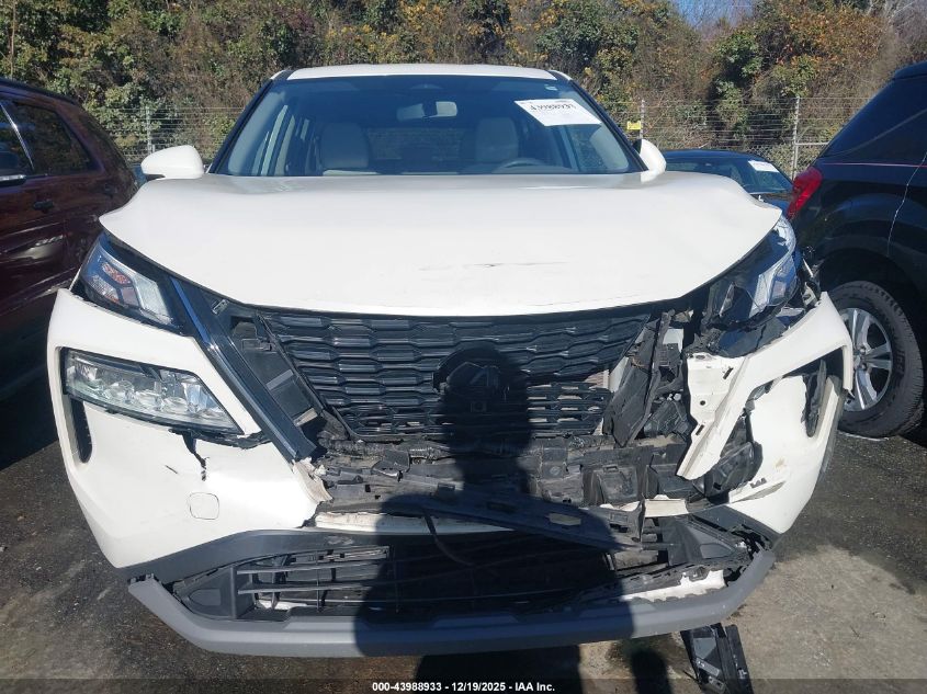 2021 Nissan Rogue Sv Fwd VIN: JN8AT3BA5MW009867 Lot: 43988933