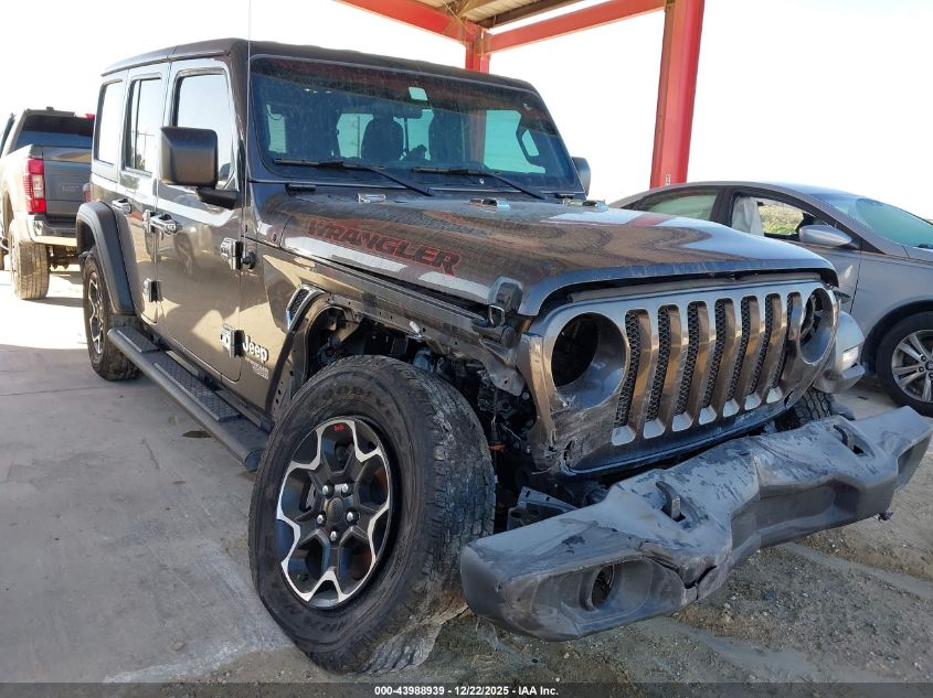 2019 Jeep Wrangler Unlimited Sport 4X4 VIN: 1C4HJXDG8KW583627 Lot: 43988939