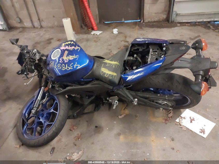 2024 Yamaha Yzfr3 A VIN: MH3RH18Y2RK018213 Lot: 43988948