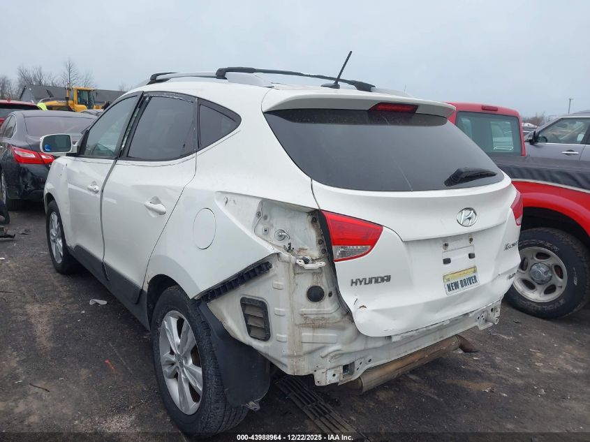 2012 Hyundai Tucson Gls VIN: KM8JUCAC3CU493524 Lot: 43988964