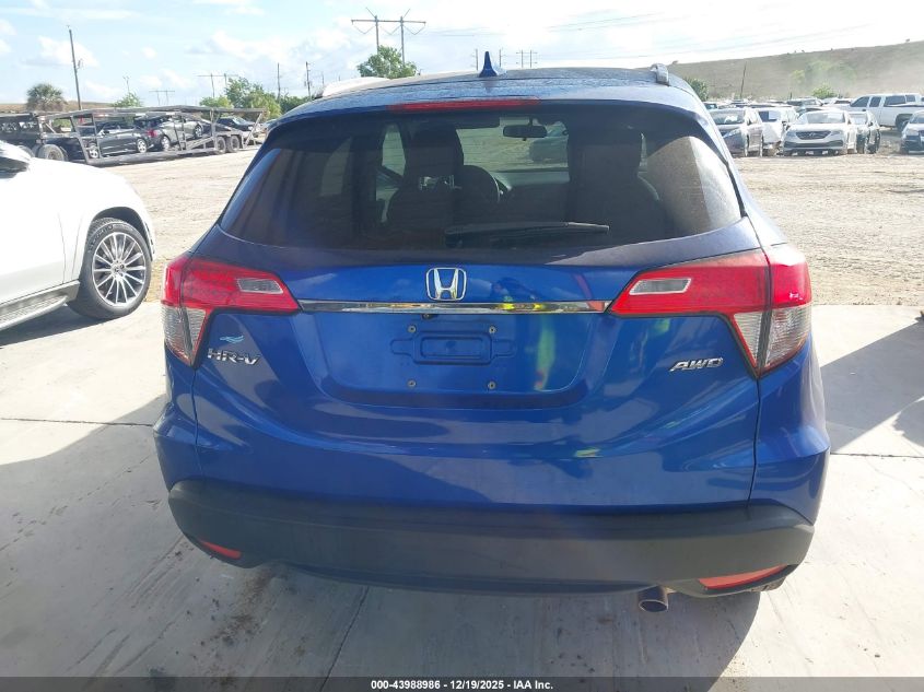 2021 Honda Hr-V Awd Ex VIN: 3CZRU6H54MM752215 Lot: 43988986