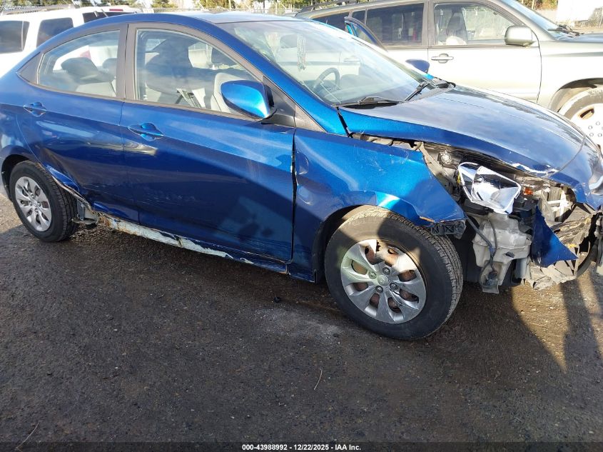 2017 Hyundai Accent Se VIN: KMHCT4AE5HU205609 Lot: 43988992