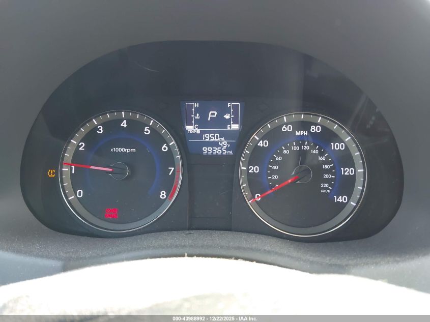 2017 Hyundai Accent Se VIN: KMHCT4AE5HU205609 Lot: 43988992