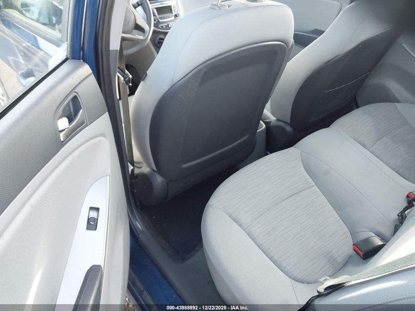 2017 Hyundai Accent Se VIN: KMHCT4AE5HU205609 Lot: 43988992