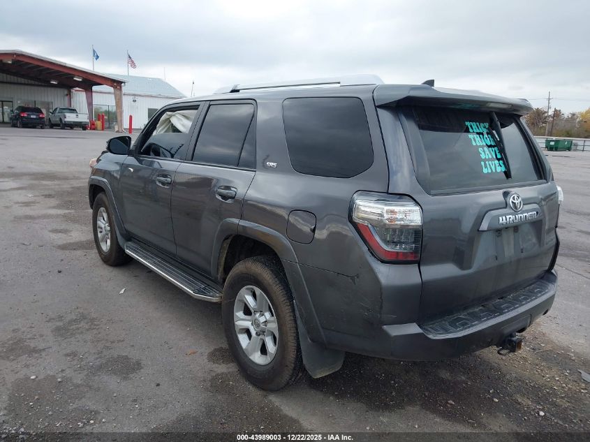 2016 Toyota 4Runner Sr5 Premium VIN: JTEZU5JR4G5128756 Lot: 43989003
