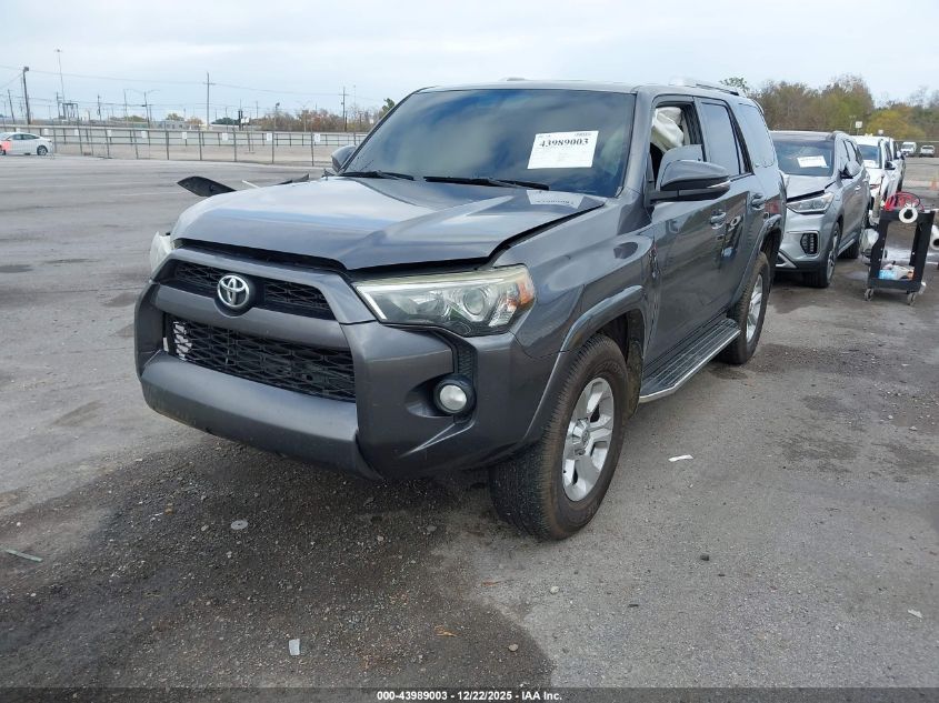 2016 Toyota 4Runner Sr5 Premium VIN: JTEZU5JR4G5128756 Lot: 43989003