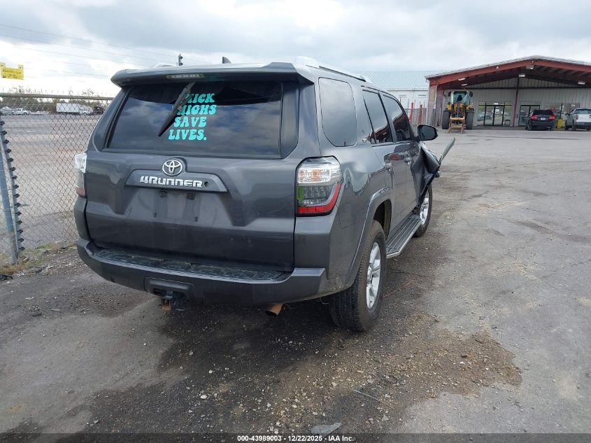 2016 Toyota 4Runner Sr5 Premium VIN: JTEZU5JR4G5128756 Lot: 43989003