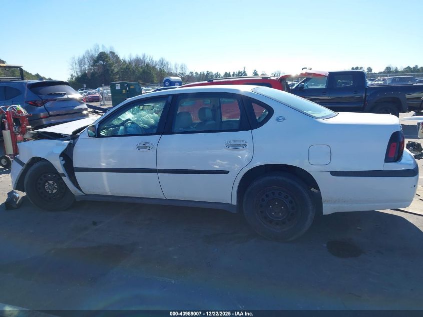 2005 Chevrolet Impala Police VIN: 2G1WF55K959369039 Lot: 43989007