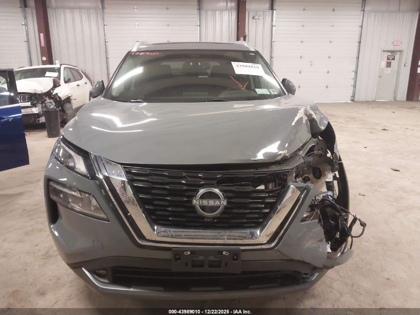 2022 Nissan Rogue Sl Intelligent Awd VIN: 5N1BT3CB3NC693646 Lot: 43989010