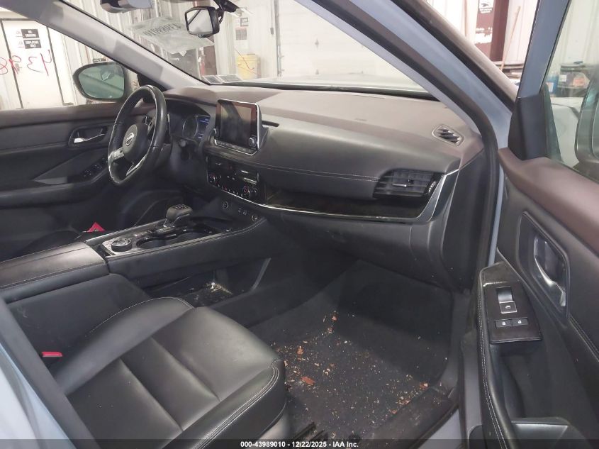 2022 Nissan Rogue Sl Intelligent Awd VIN: 5N1BT3CB3NC693646 Lot: 43989010