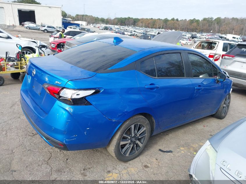 2021 Nissan Versa Sv Xtronic Cvt VIN: 3N1CN8EV3ML889910 Lot: 43989017