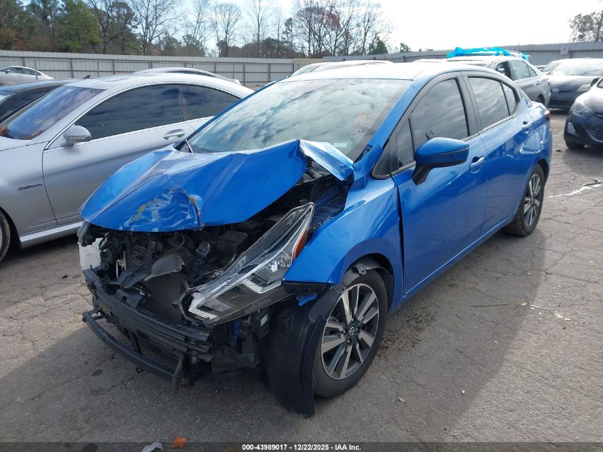 2021 Nissan Versa Sv Xtronic Cvt VIN: 3N1CN8EV3ML889910 Lot: 43989017