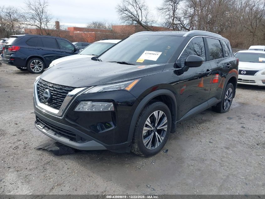 2023 Nissan Rogue Sv Intelligent Awd VIN: 5N1BT3BB5PC763698 Lot: 43989019