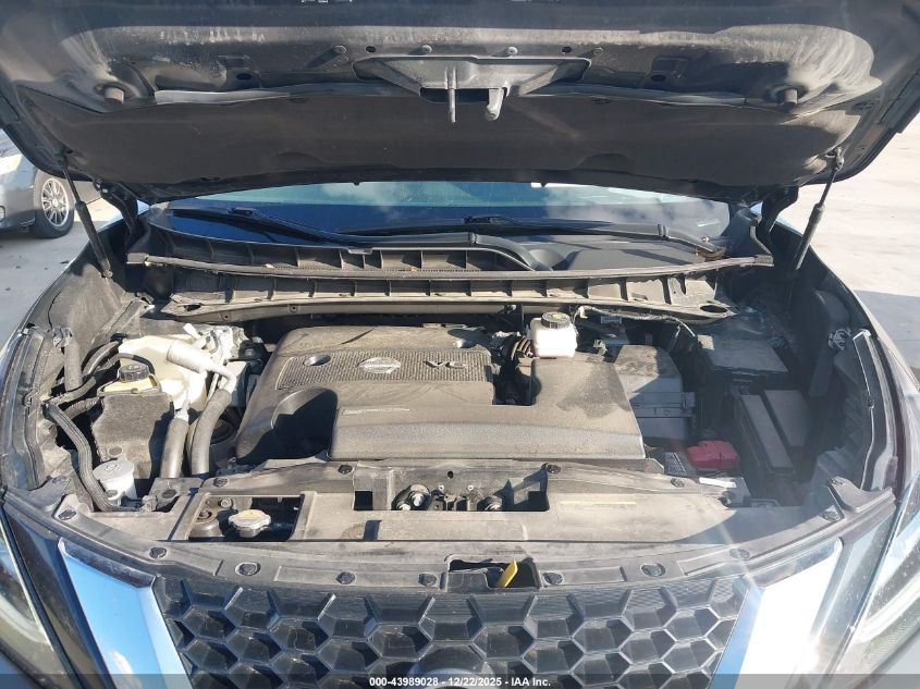 2023 Nissan Murano Sv Fwd VIN: 5N1AZ2BJ0PC126262 Lot: 43989028