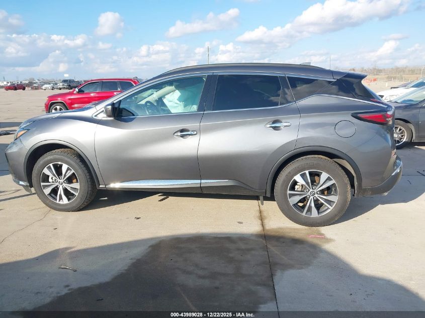 2023 Nissan Murano Sv Fwd VIN: 5N1AZ2BJ0PC126262 Lot: 43989028