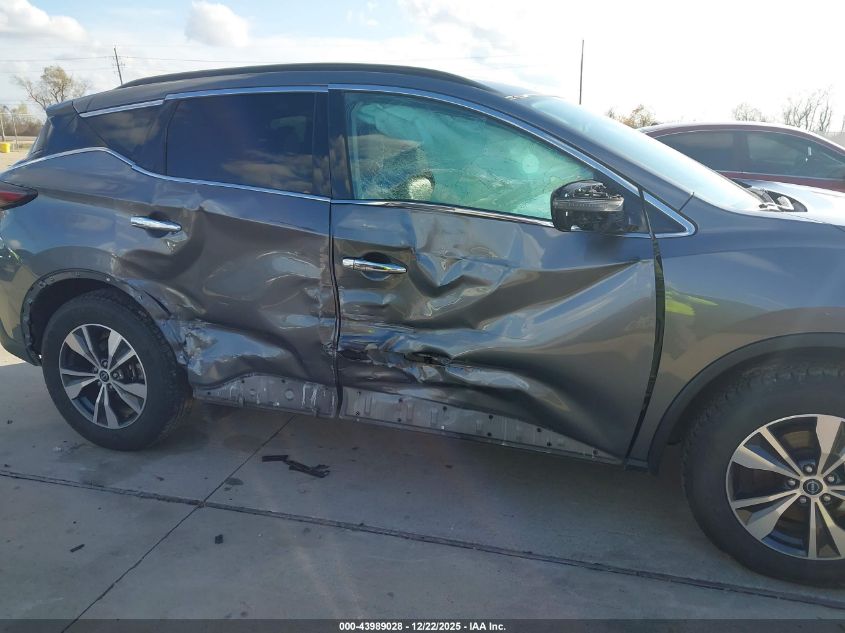 2023 Nissan Murano Sv Fwd VIN: 5N1AZ2BJ0PC126262 Lot: 43989028