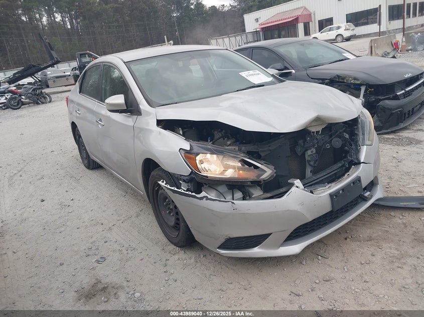 3N1AB7AP6JY289205 2018 Nissan Sentra S auction photo 1