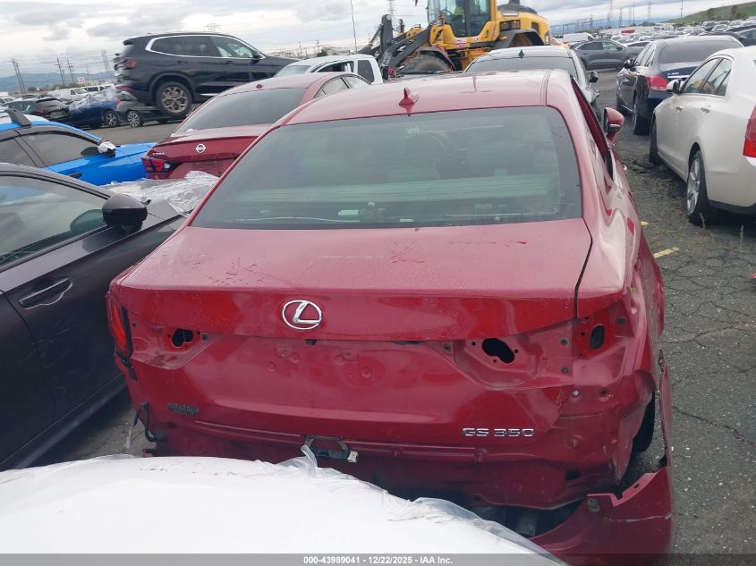 2013 Lexus Gs 350 VIN: JTHBE1BL2D5006364 Lot: 43989041
