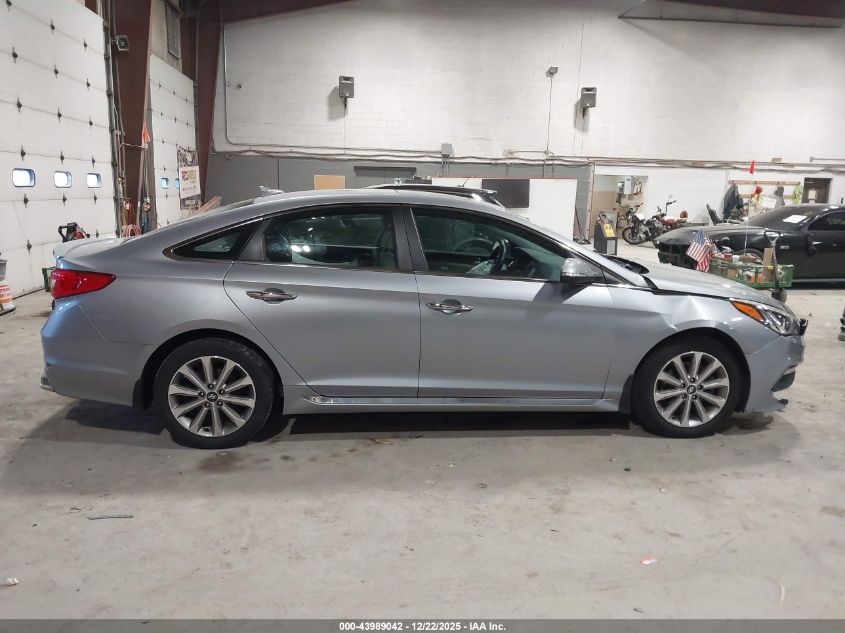 2016 Hyundai Sonata Limited VIN: 5NPE34AFXGH420126 Lot: 43989042
