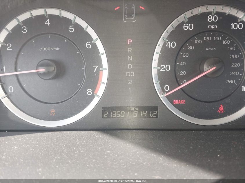 2011 Honda Accord 2.4 Ex-L VIN: 1HGCP2F84BA038878 Lot: 43989063