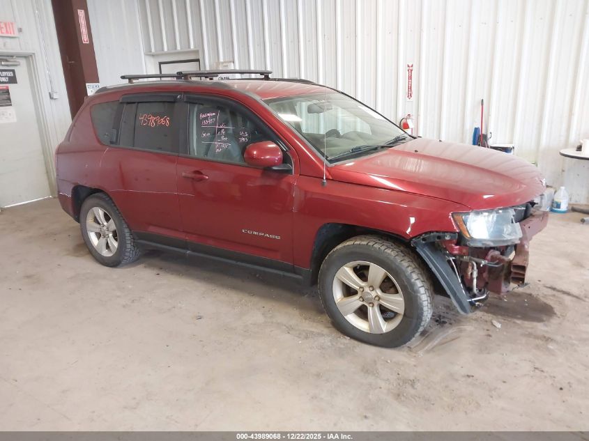 2014 Jeep Compass Latitude VIN: 1C4NJDEB4ED892631 Lot: 43989068