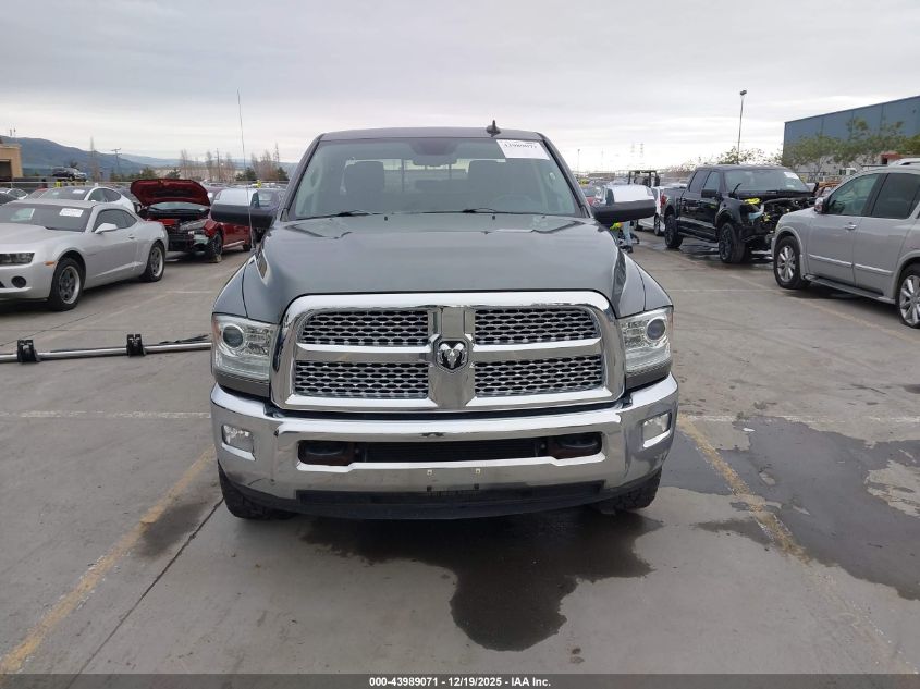 2013 Ram 2500 Laramie VIN: 3C6UR5FL7DG581107 Lot: 43989071