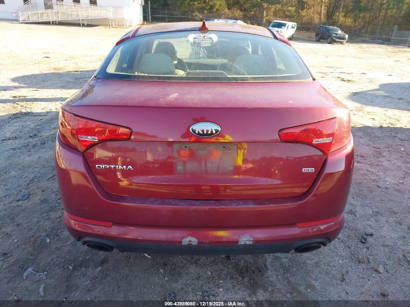 2013 Kia Optima Lx VIN: 5XXGM4A77DG183276 Lot: 43989080