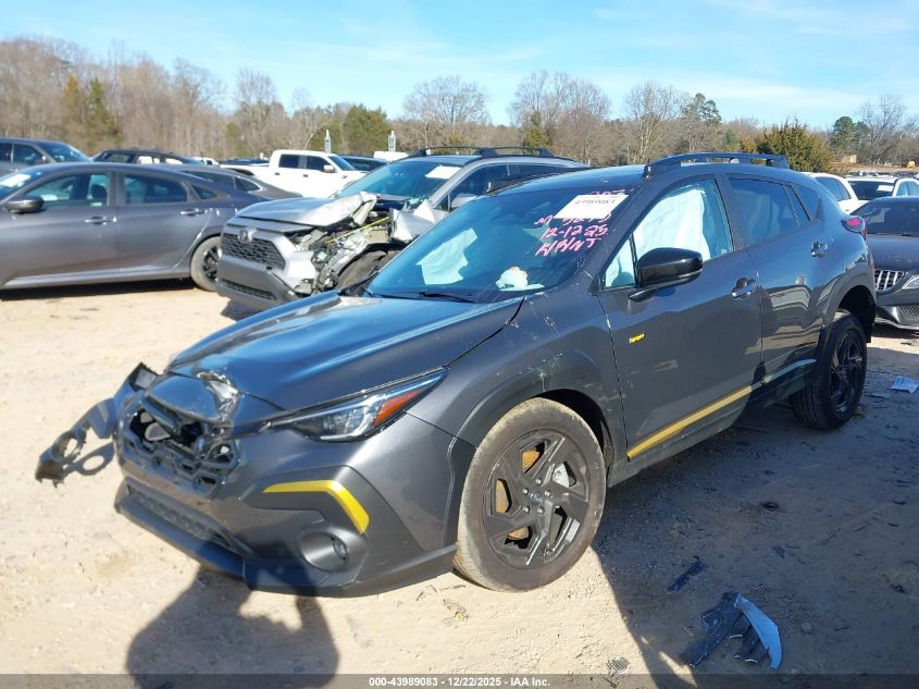 2025 Subaru Crosstrek Sport VIN: 4S4GUHF69S3775293 Lot: 43989083