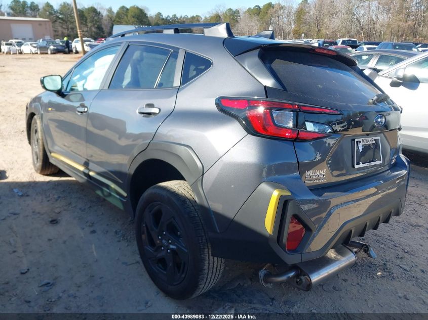 2025 Subaru Crosstrek Sport VIN: 4S4GUHF69S3775293 Lot: 43989083