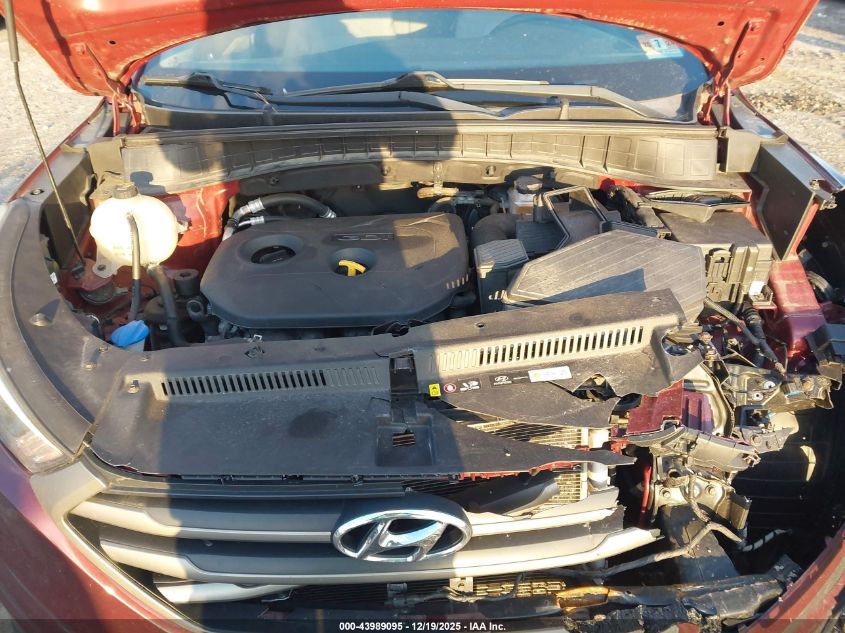 2017 Hyundai Tucson Se VIN: KM8J3CA4XHU453654 Lot: 43989095