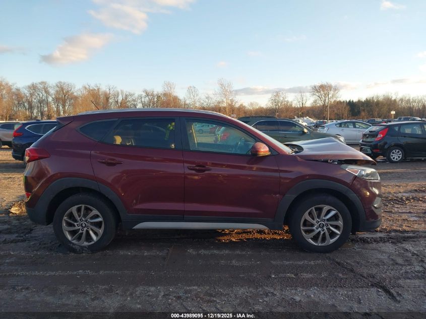 2017 Hyundai Tucson Se VIN: KM8J3CA4XHU453654 Lot: 43989095