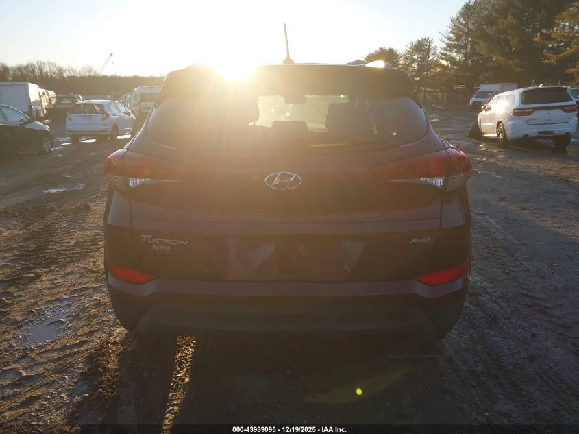 2017 Hyundai Tucson Se VIN: KM8J3CA4XHU453654 Lot: 43989095