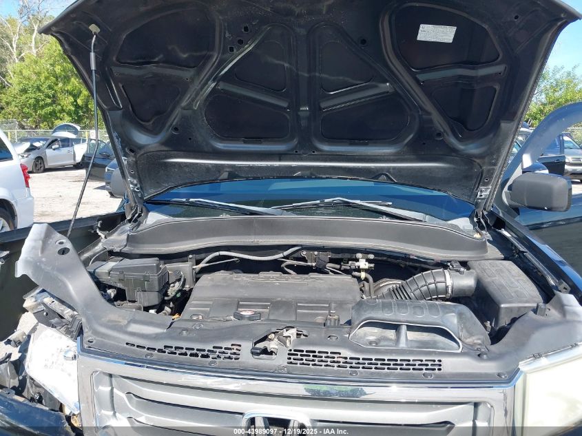 2012 Honda Ridgeline Rts VIN: 5FPYK1F49CB452667 Lot: 43989097