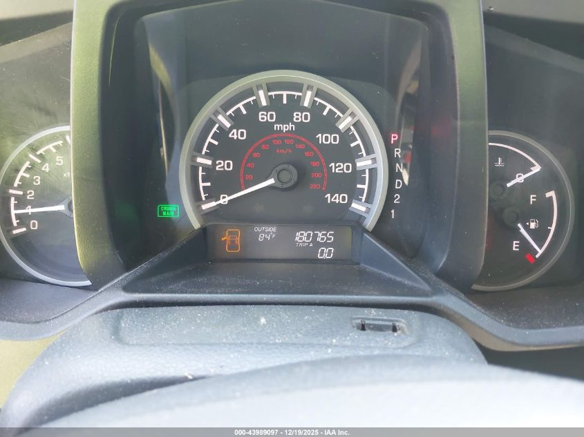 2012 Honda Ridgeline Rts VIN: 5FPYK1F49CB452667 Lot: 43989097