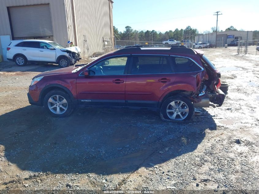 2014 Subaru Outback 3.6R Limited VIN: 4S4BRDKCXE2269451 Lot: 43989100
